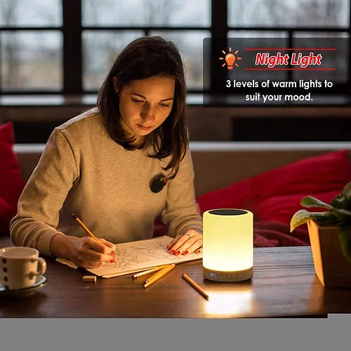Touch Lamp Portable Rechargeable Speaker